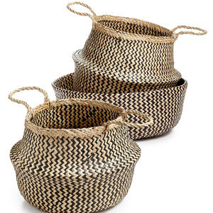Home Essentials Storage & Organization - Home Essentials Congo Baskets, Set Of 3 Home Essentials Storage & Organization - Home Essentials Congo Baskets, Set Of 3